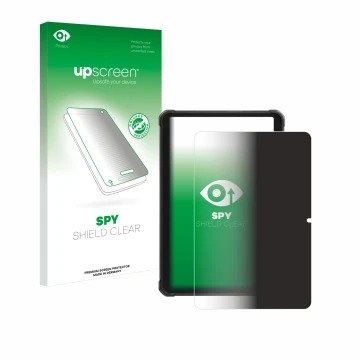 Front side of a product packaging with the brand logo upscreen. Next to it is the device Hotwav R8 shown with the correspondin