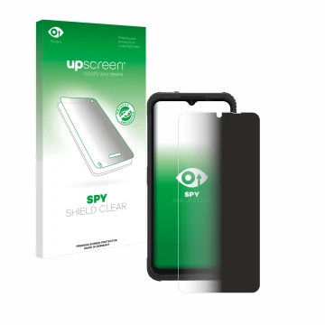 Front side of a product packaging with the brand logo upscreen. Next to it is the device AGM H Max shown with the correspondin