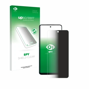Front side of a product packaging with the brand logo upscreen. Next to it is the device Umidigi Note 100 shown with the corre