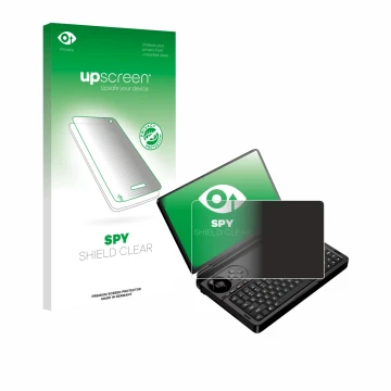 Front side of a product packaging with the brand logo upscreen. Next to it is the device GPD Win Mini (2025) shown with the co