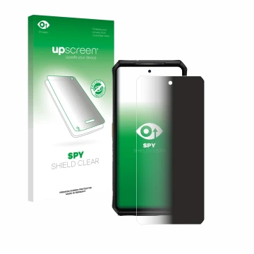 Front side of a product packaging with the brand logo upscreen. Next to it is the device Ulefone Armor 28 Ultra Thermal shown 
