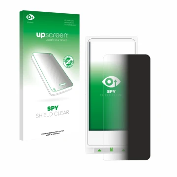Front side of a product packaging with the brand logo upscreen. Next to it is the device Clover Flex shown with the correspond