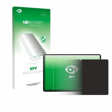 Front side of a product packaging with the brand logo upscreen. Next to it is the device Samsung Galaxy Tab S10 FE+ WiFi shown