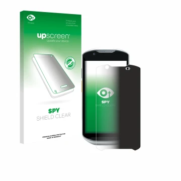 Front side of a product packaging with the brand logo upscreen. Next to it is the device Zebra TC52x-HC shown with the corresp