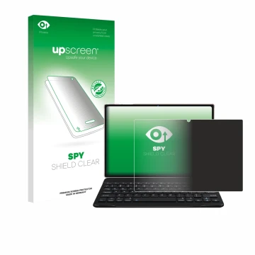 Front side of a product packaging with the brand logo upscreen. Next to it is the device DEERTiME E6 10.1