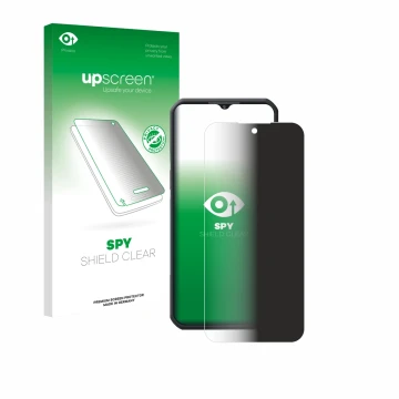 Front side of a product packaging with the brand logo upscreen. Next to it is the device Oukitel WP55 Pro shown with the corre