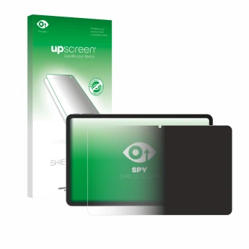 Front side of a product packaging with the brand logo upscreen. Next to it is the device Doogee V Pad 12