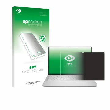 Front side of a product packaging with the brand logo upscreen. Next to it is the device Dell 14 Premium Laptop shown with the