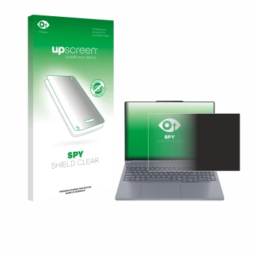 Front side of a product packaging with the brand logo upscreen. Next to it is the device Lenovo ThinkBook 16p Gen 6 shown with