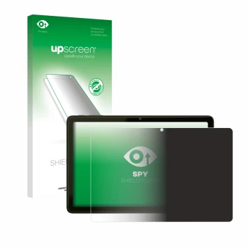 Front side of a product packaging with the brand logo upscreen. Next to it is the device VALE Tablet V10A shown with the corre