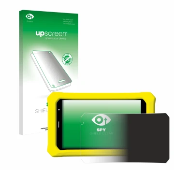Front side of a product packaging with the brand logo upscreen. Next to it is the device Clementoni Clempad 8