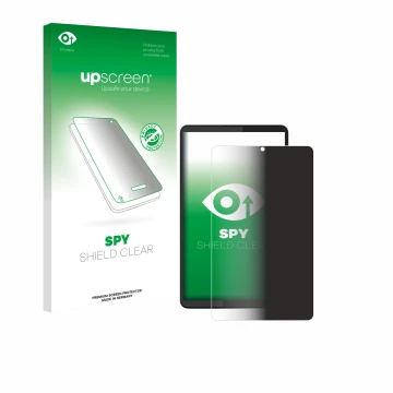 Front side of a product packaging with the brand logo upscreen. Next to it is the device Lenovo Tab One 8.7