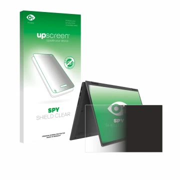 Front side of a product packaging with the brand logo upscreen. Next to it is the device Lenovo IdeaPad Flex 5 14ALC05 shown w