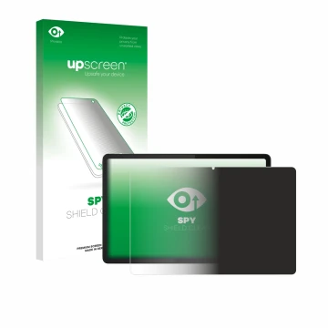 Front side of a product packaging with the brand logo upscreen. Next to it is the device Lenovo Tab K11e shown with the corres