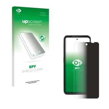 Front side of a product packaging with the brand logo upscreen. Next to it is the device Ulefone Armor 23 Ultra shown with the
