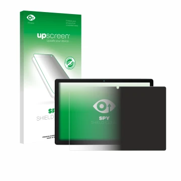 Front side of a product packaging with the brand logo upscreen. Next to it is the device Yicty MB1001 10.1