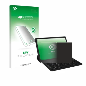 Front side of a product packaging with the brand logo upscreen. Next to it is the device Laptok LAPA7LBK 11