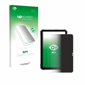 Front side of a product packaging with the brand logo upscreen. Next to it is the device Blackview Active 7 shown with the cor