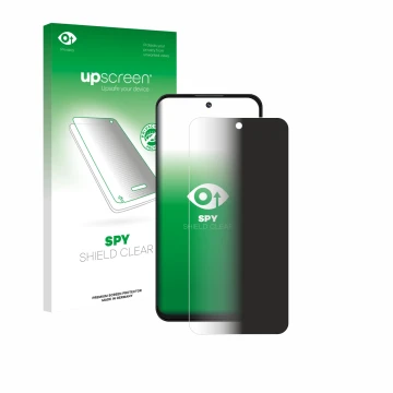 Front side of a product packaging with the brand logo upscreen. Next to it is the device Oukitel C69 shown with the correspond