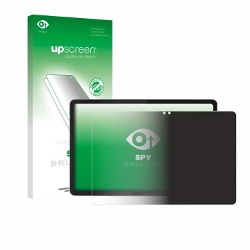 Front side of a product packaging with the brand logo upscreen. Next to it is the device Lenovo Idea Tab 11