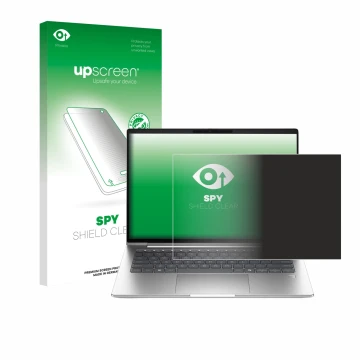 Front side of a product packaging with the brand logo upscreen. Next to it is the device HP ProBook 4 G1a 16
