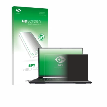 Front side of a product packaging with the brand logo upscreen. Next to it is the device Gigabyte AERO X16 2025 shown with the