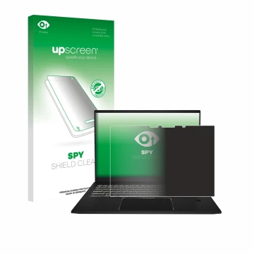 Front side of a product packaging with the brand logo upscreen. Next to it is the device MSI Summit A16 AI+ shown with the cor