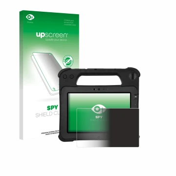Front side of a product packaging with the brand logo upscreen. Next to it is the device Zebra XPad L10ax shown with the corre