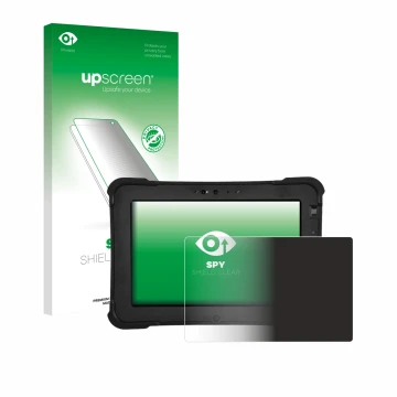 Front side of a product packaging with the brand logo upscreen. Next to it is the device Zebra XSlate L10ax shown with the cor