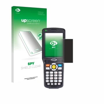 Front side of a product packaging with the brand logo upscreen. Next to it is the device Unitech HT510 shown with the correspo