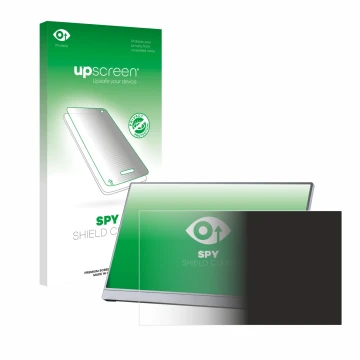 Front side of a product packaging with the brand logo upscreen. Next to it is the device Arzopa Z3FC 16.1
