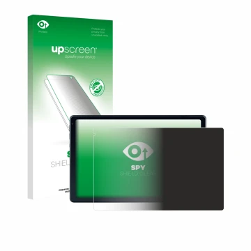 Front side of a product packaging with the brand logo upscreen. Next to it is the device MUISOO MUIC10702 10.1