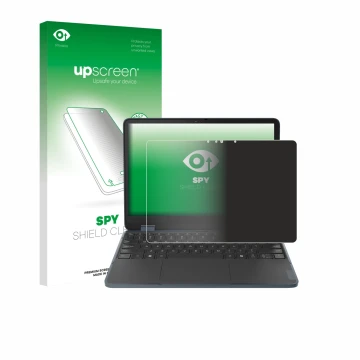 Front side of a product packaging with the brand logo upscreen. Next to it is the device Lenovo 500w 2-in-1 Gen 5 shown with t