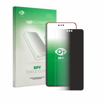 Front side of a product packaging with the brand logo upscreen. Next to it is the device Huawei Mate 60 RS Ultimate shown with