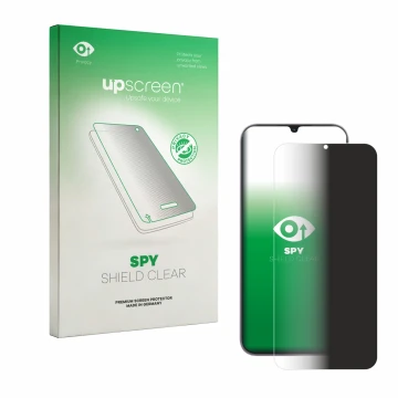 Front side of a product packaging with the brand logo upscreen. Next to it is the device realme C100i shown with the correspon