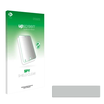 Front side of a product packaging with the brand logo upscreen. Next to it is the corresponding screen protector.