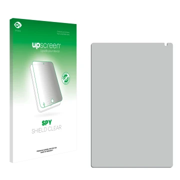 Front side of a product packaging with the brand logo upscreen. Next to it is the corresponding screen protector.