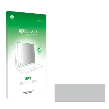 Front side of a product packaging with the brand logo upscreen. Next to it is the corresponding screen protector.