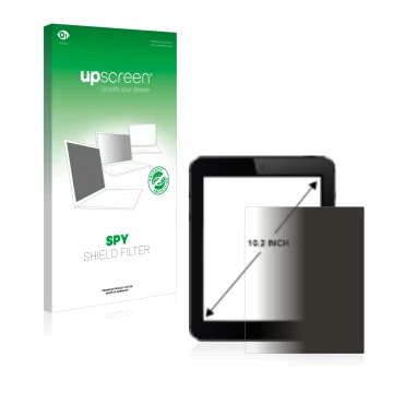 Front side of a product packaging with the brand logo upscreen. Next to it is the device shown with the corresponding screen p