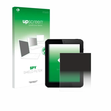 Front side of a product packaging with the brand logo upscreen. Next to it is the device shown with the corresponding screen p