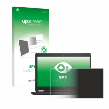 Front side of a product packaging with the brand logo upscreen. Next to it is the device Dell Latitude 14 E5450 Non-Touch show