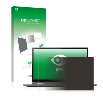 Front side of a product packaging with the brand logo upscreen. Next to it is the device Lenovo Yoga C740 14