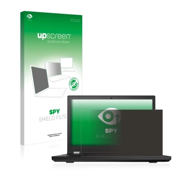 Front side of a product packaging with the brand logo upscreen. Next to it is the device Lenovo ThinkPad P15 shown with the co