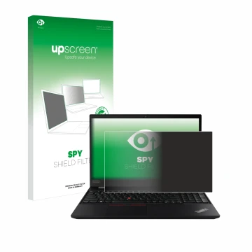 Front side of a product packaging with the brand logo upscreen. Next to it is the device Lenovo ThinkPad P14s shown with the c