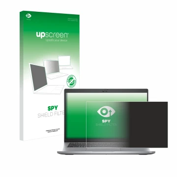 Front side of a product packaging with the brand logo upscreen. Next to it is the device Dell Latitude 5420 shown with the cor