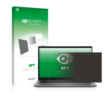 Front side of a product packaging with the brand logo upscreen. Next to it is the device Dell Latitude 14 7430 shown with the 