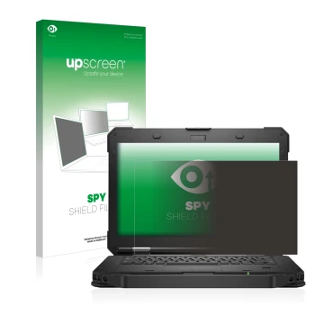 Front side of a product packaging with the brand logo upscreen. Next to it is the device Dell Latitude 5430 Rugged shown with 