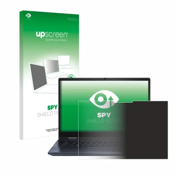 Front side of a product packaging with the brand logo upscreen. Next to it is the device ASUS ExpertBook B3 Flip B3402 shown w