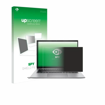 Front side of a product packaging with the brand logo upscreen. Next to it is the device HP Zbook Firefly 14 G9 shown with the