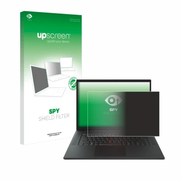 Front side of a product packaging with the brand logo upscreen. Next to it is the device Lenovo ThinkPad P1 Gen 6 16